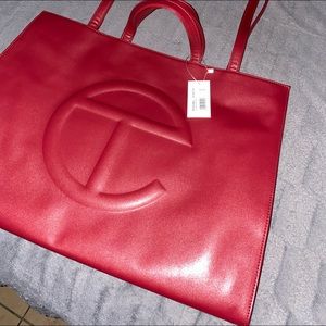 Oxblood Telfar Bag -Large